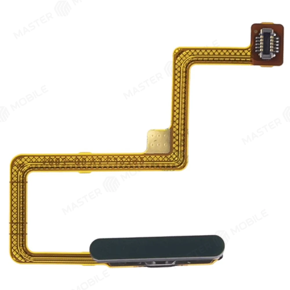 Шлейф для Xiaomi Redmi Note 11 Pro+ 5G (21091116UG) с комп. + сканер отпечатка пальца (кнопка включения) (зеленый)  фото №1