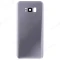Задняя крышка для Samsung G955 Galaxy S8+ (серебристый) (в сборе со стеклом камеры) фото №1
