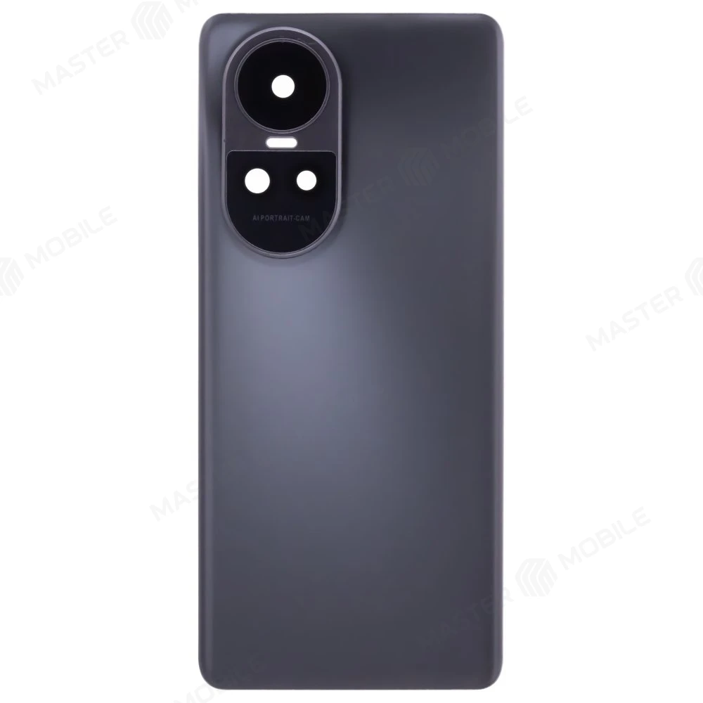 Задняя крышка для OPPO Reno 10 5G (CPH2531) (черный) (в сборе со стеклом камеры) фото №1