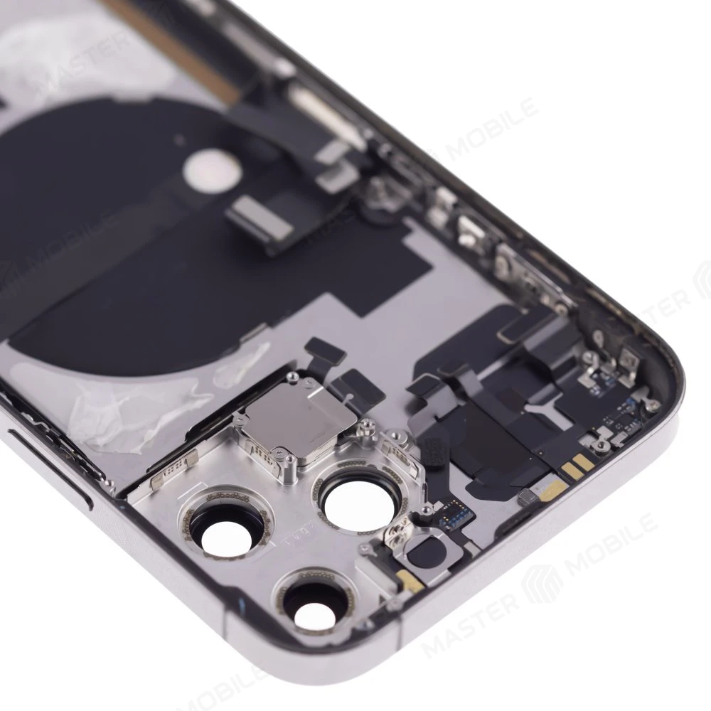 Корпус для Apple iPhone 13 Pro Max (черный) (в сборе) (с разбора) (ORIG100) (возможен дефект ЛКП) фото №3