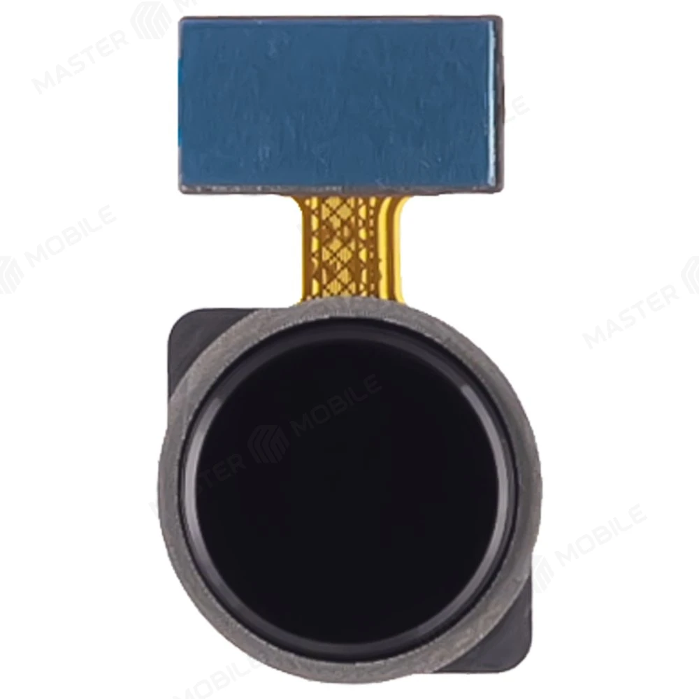 Шлейф для Xiaomi Mi Play (M1901F9E) с комп. + сканер отпечатка пальца (черный)  фото №1