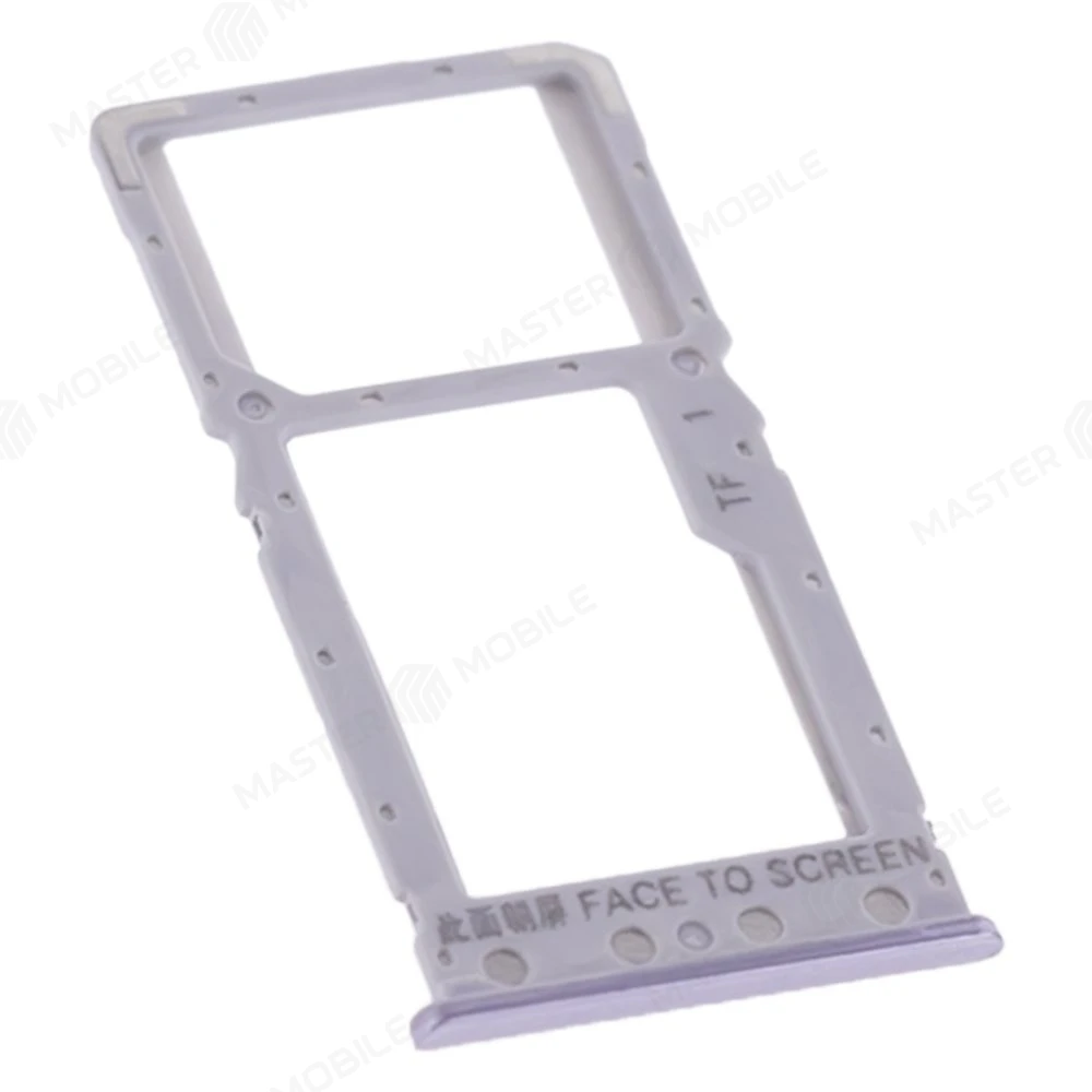 Держатель сим-карты для Xiaomi Redmi 6 (M1804C3DG) / Redmi 6A (M1804C3CG) (серый)  фото №3