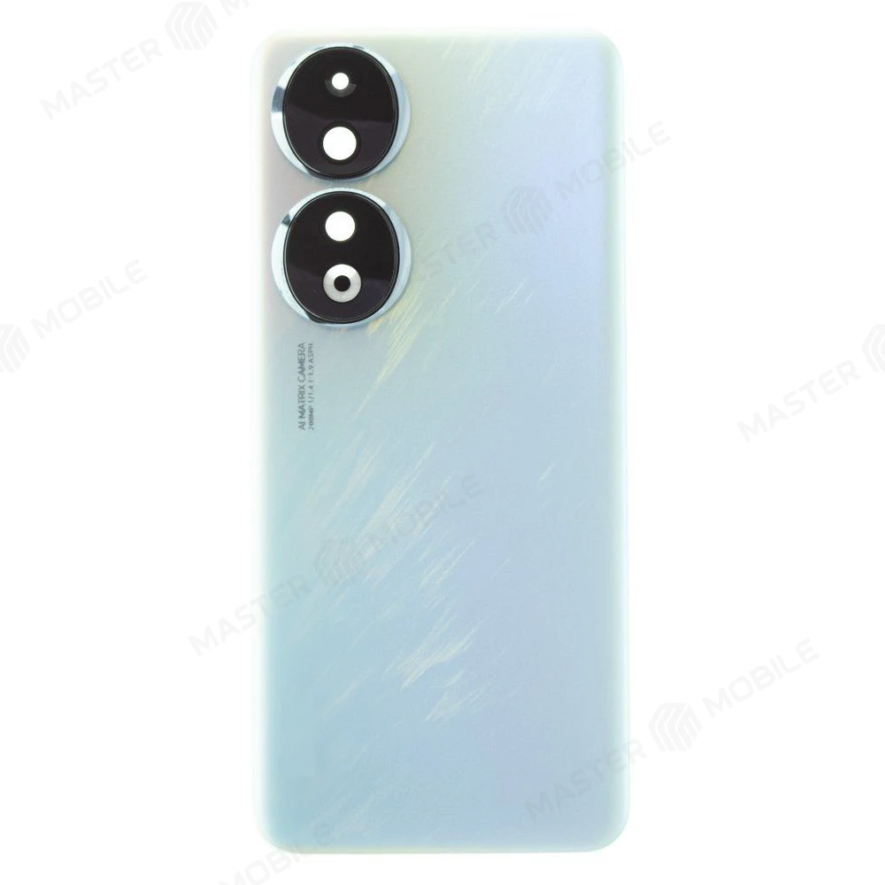 Задняя крышка для Huawei Honor 90 (REA-NX9) (голубой) (в сборе со стеклом камеры) (ORIG100) фото №1