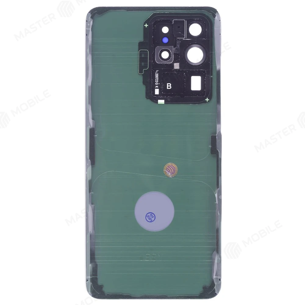 Задняя крышка для Samsung G988 Galaxy S20 Ultra (серый) (в сборе со стеклом камеры) фото №2