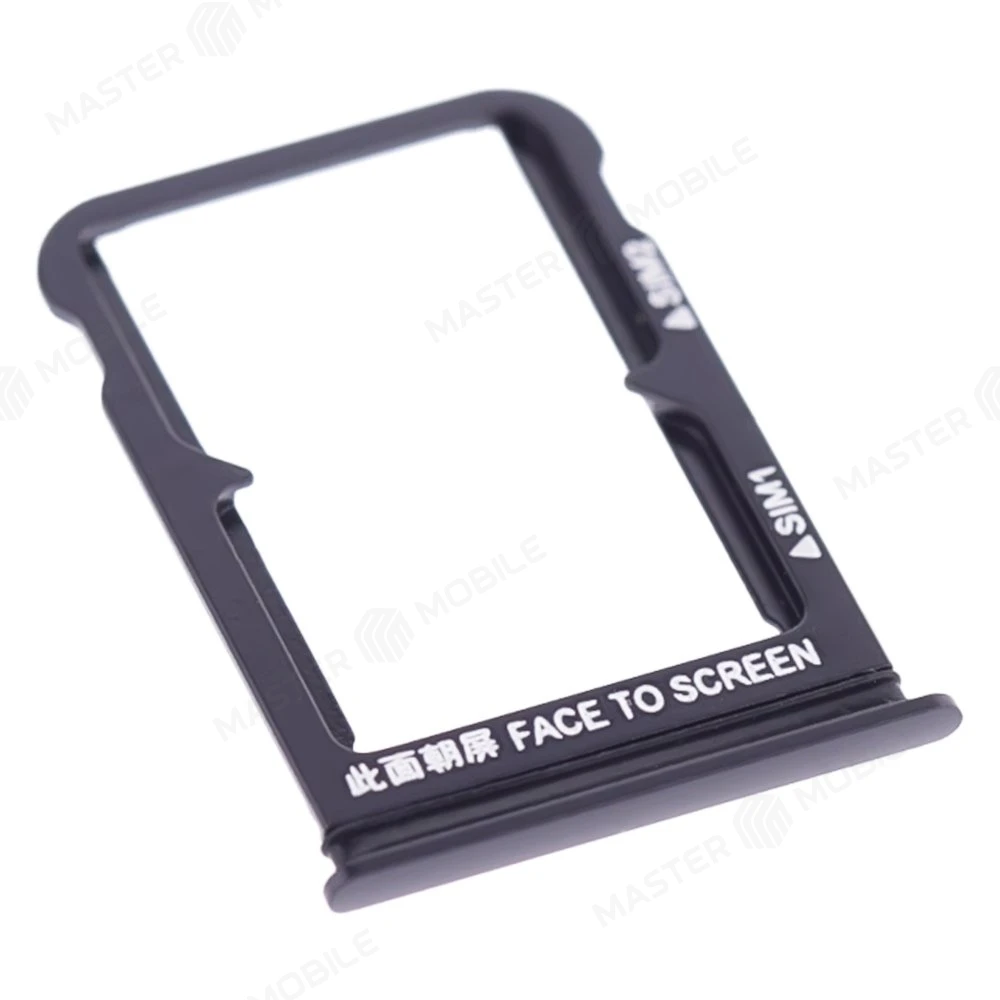 Держатель сим-карты для Xiaomi Mi 8 (M1803E1A) (черный)  фото №3