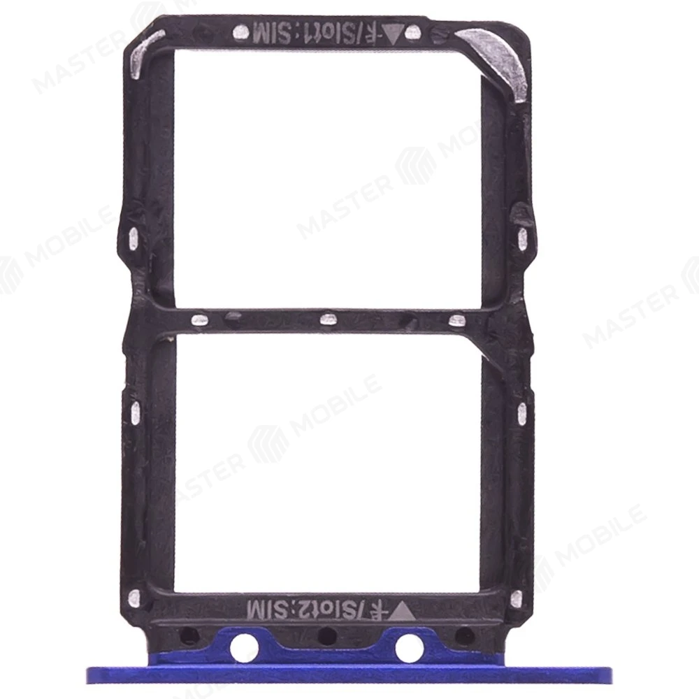 Держатель сим-карты для Huawei Honor View 20 (PCT-L29) (синий) фото №1