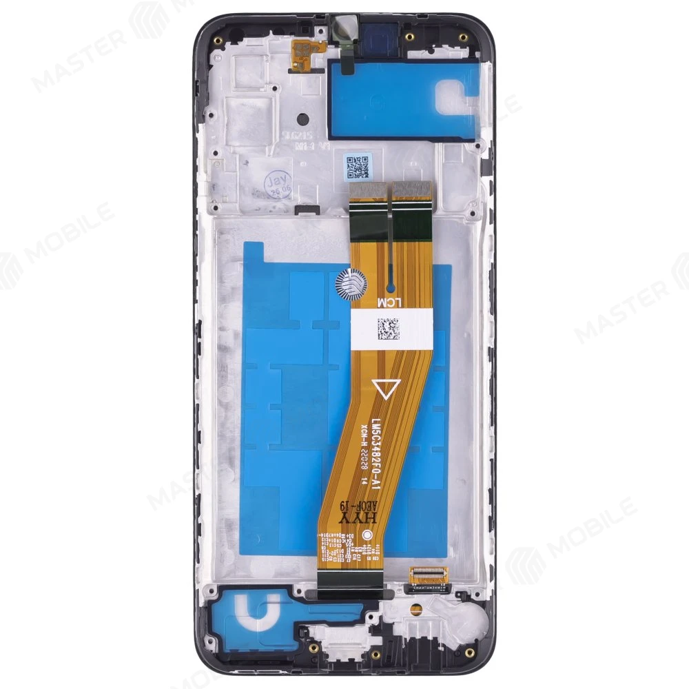 Дисплей для Samsung A035 Galaxy A03 + тачскрин (черный) (в рамке) (ORIG100) (SP) фото №2