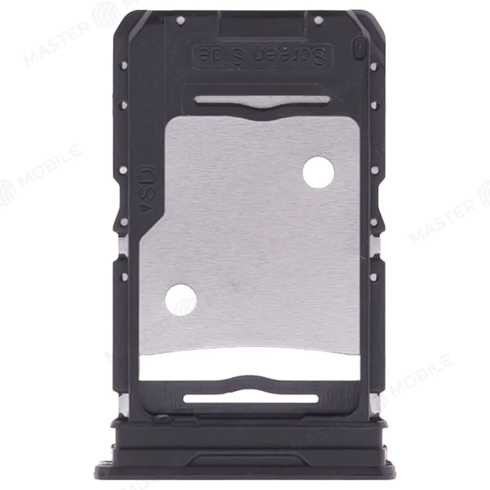 Держатель сим-карты для Infinix Note 12 VIP (X672) (черный) фото №2