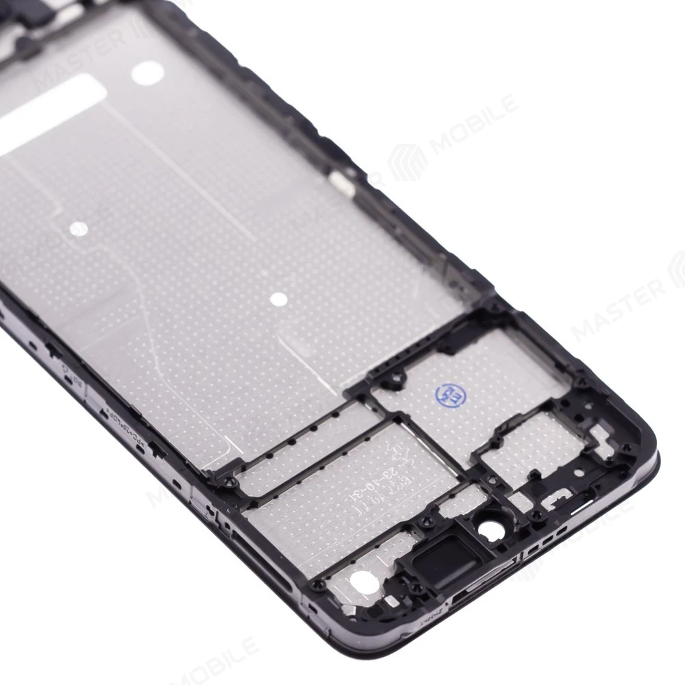 Рамка дисплея для Tecno Spark 20C (BG7n) (черный) фото №3