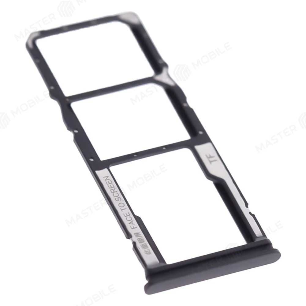 Держатель сим-карты для Xiaomi Poco C65 (2310FPCA4G) (черный) фото №3