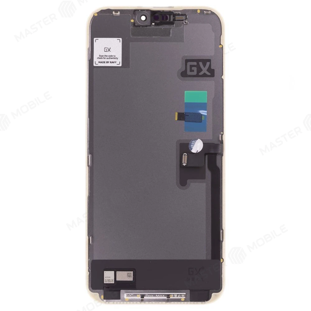 Дисплей для Apple iPhone 16 Pro Max + тачскрин (черный) (GX ORIG) (Soft Oled) (площадка под IC) фото №2