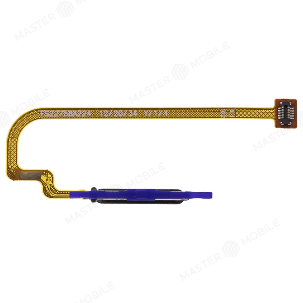 Шлейф для Xiaomi Redmi 9T (M2010J19SG/Y) / Poco M3 (M2010J19CG) с комп. + сканер отпечатка пальца (зеленый) фото №2