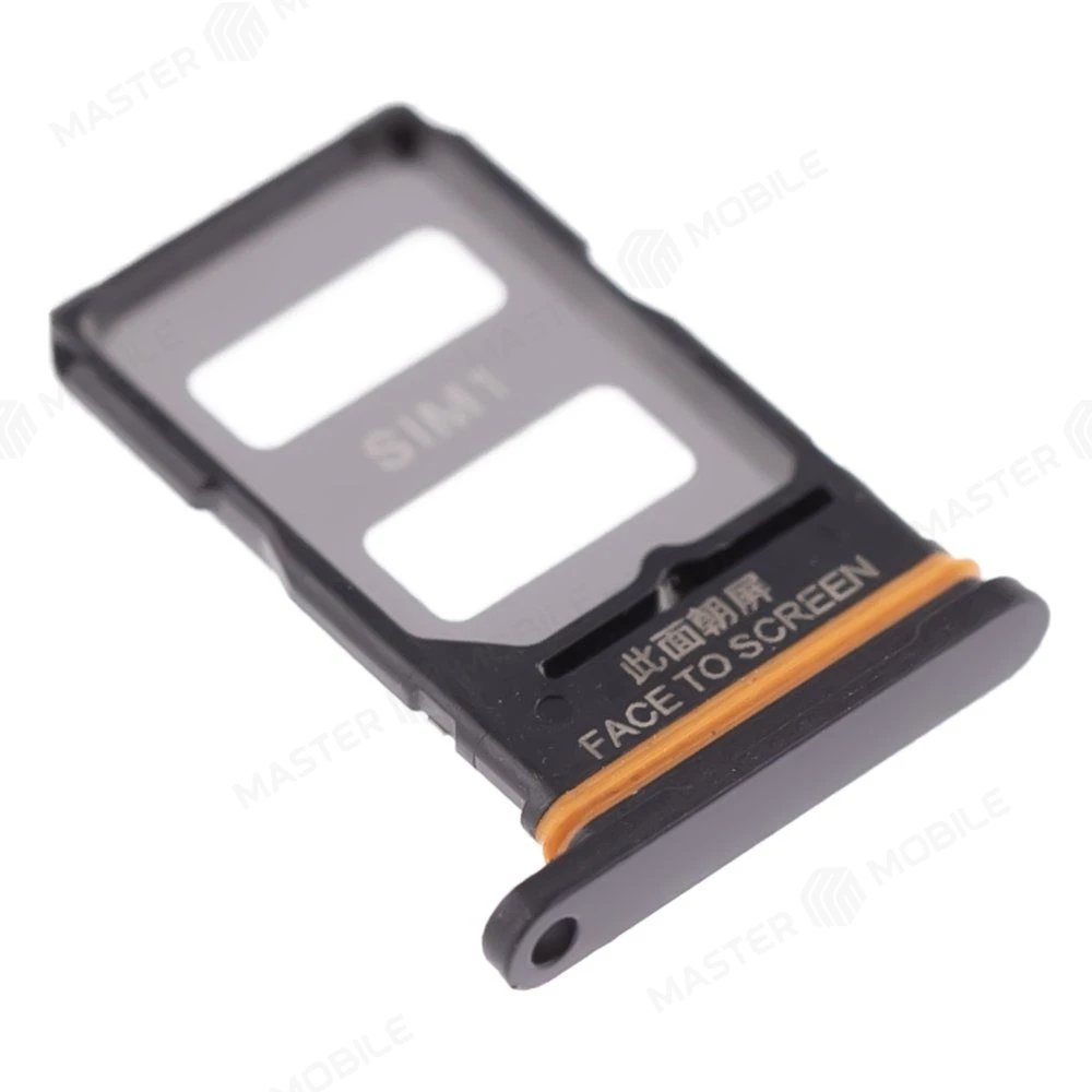 Держатель сим-карты для Xiaomi Poco F6 (24069PC21G) (черный) фото №3