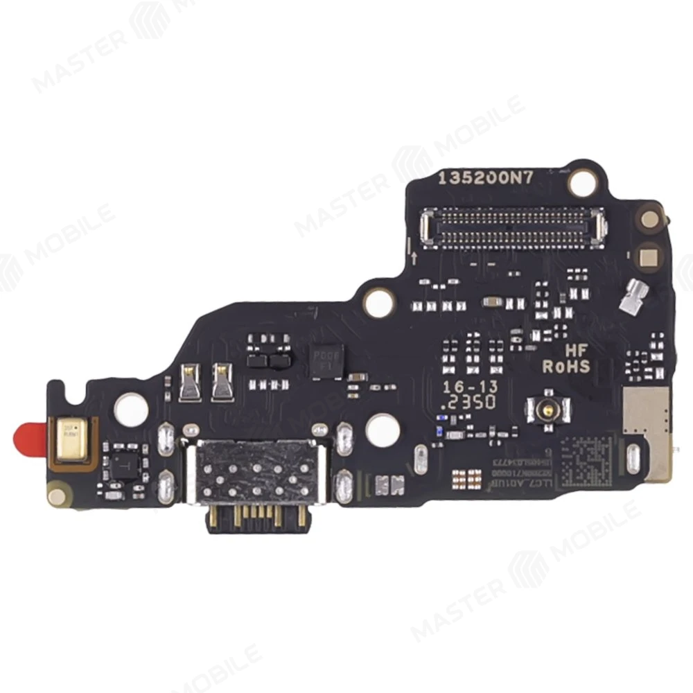 Нижняя плата для Xiaomi Redmi Note 13 4G (23124RA7EO) с комп. + разъем зарядки + микрофон + разъем SIM (ORIG100) фото №1