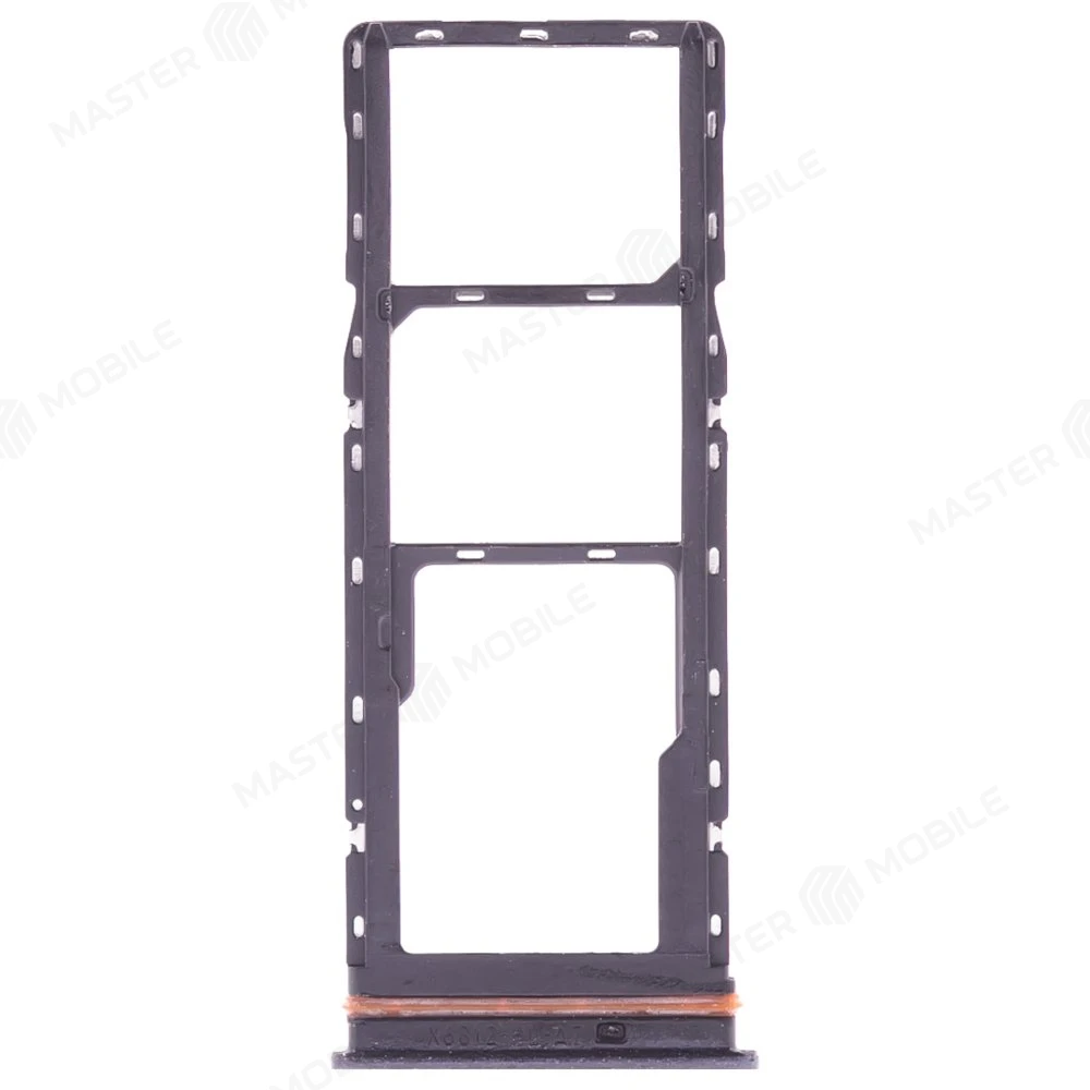 Держатель сим-карты для Infinix Hot 11S (X6812B) (черный) фото №2