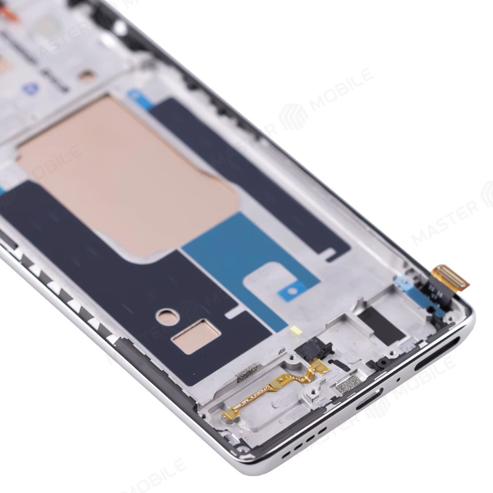 Дисплей для Infinix Note 40 Pro 4G (X6850) + тачскрин (серебристый) (в рамке) (ORIG100) (SP) фото №4