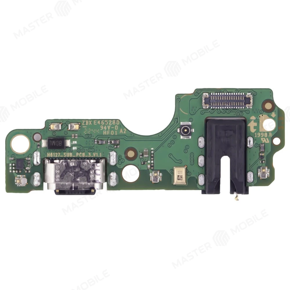 Нижняя плата для Infinix Hot 30i (X669) / Hot 30 Play (X6835B) / Itel S23 (S665LN) с комп. + разъем зарядки + микрофон (ORIG100) фото №1