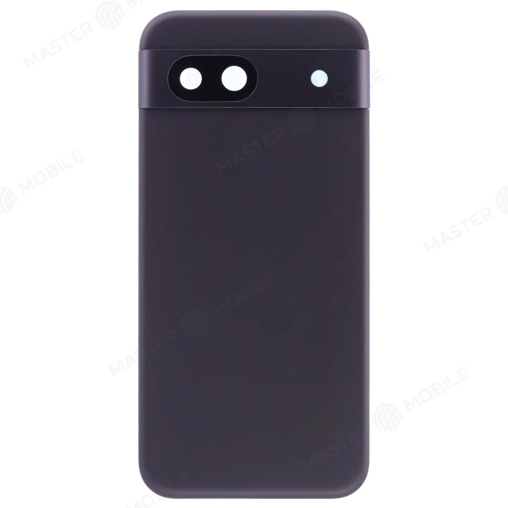 Задняя крышка для Google Pixel 8A (GKV4X/G6GPR/G8HHN/G576D) (черный) (в сборе со стеклом камеры) фото №1