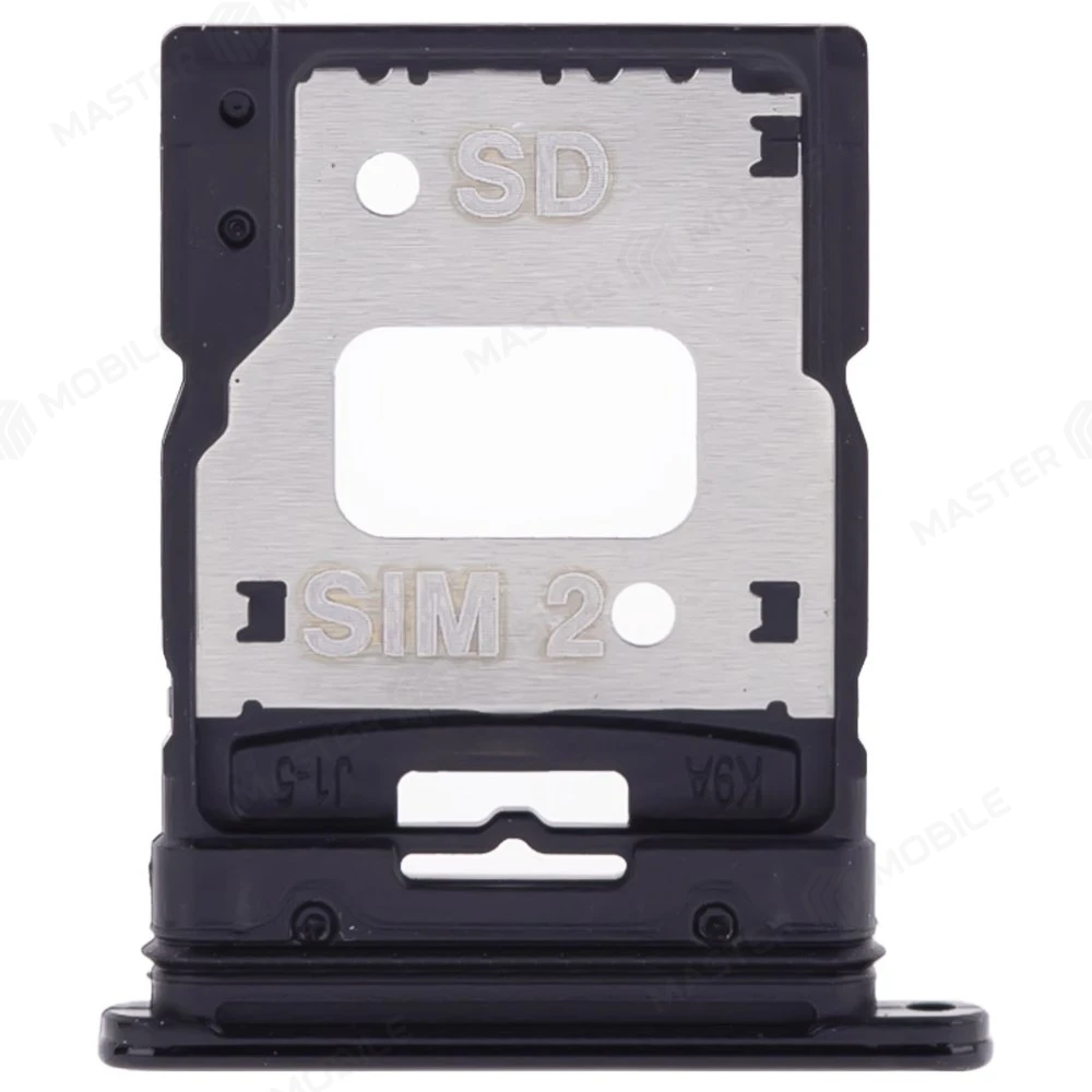 Держатель сим-карты для Xiaomi Mi 11 Lite (M2101K9AG) (черный)  фото №2