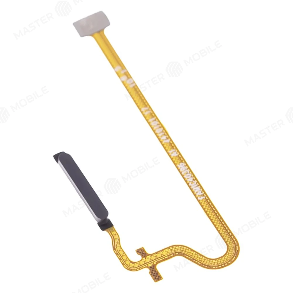 Шлейф для Realme C53 (RMX3760) с комп. + сканер отпечатка пальца (черный) фото №3