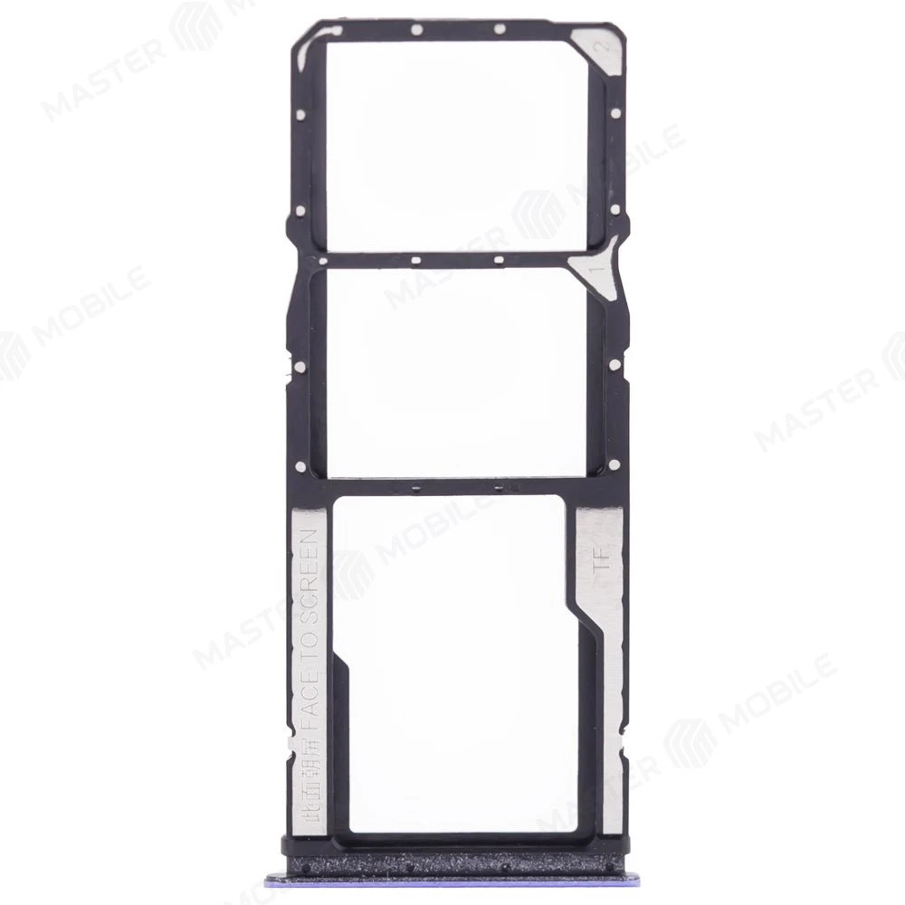 Держатель сим-карты для Xiaomi Redmi 9T (M2010J19SG/Y) (синий) фото №1