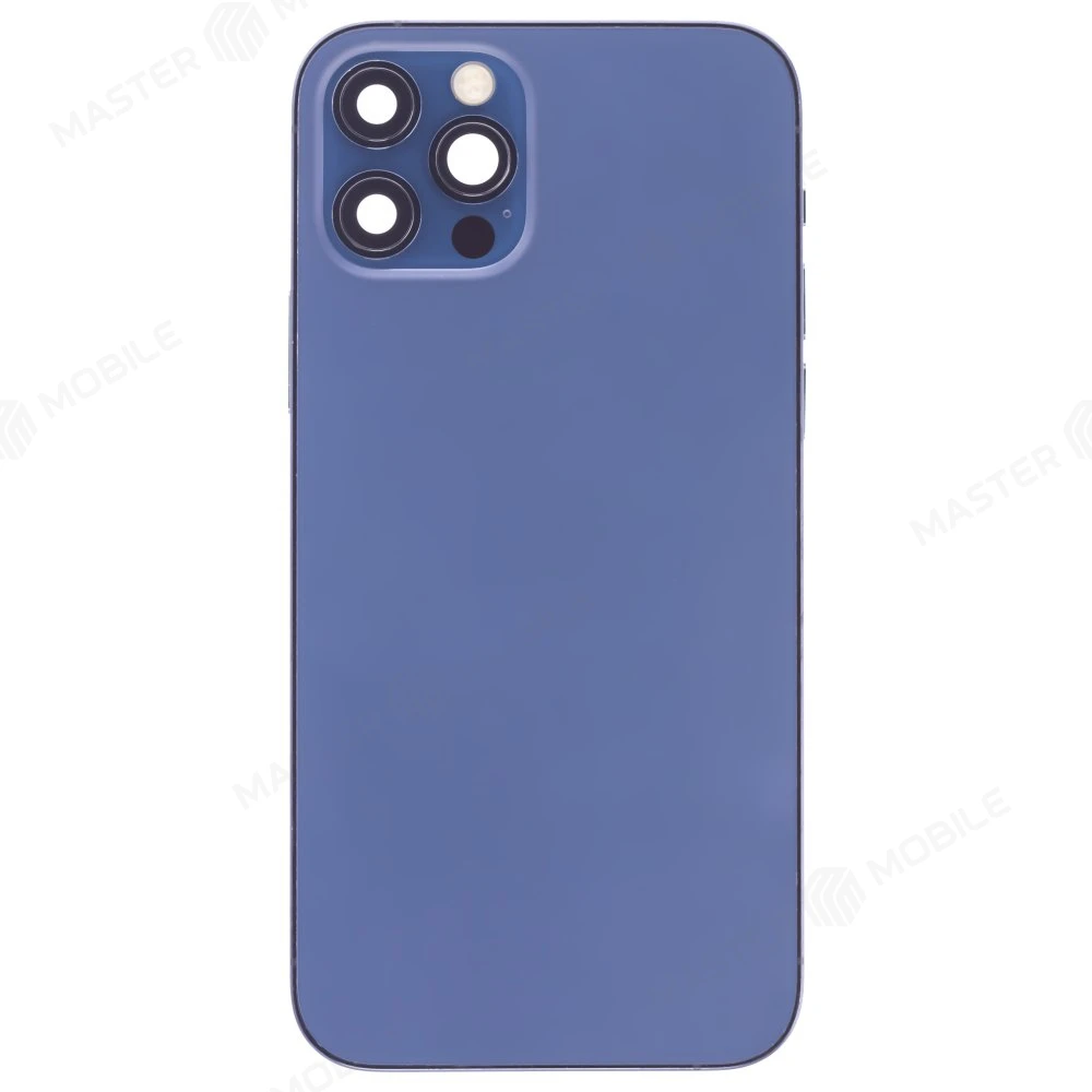 Корпус для Apple iPhone 12 Pro (синий) (в сборе) (с разбора) (ORIG100) (возможен дефект ЛКП) фото №1