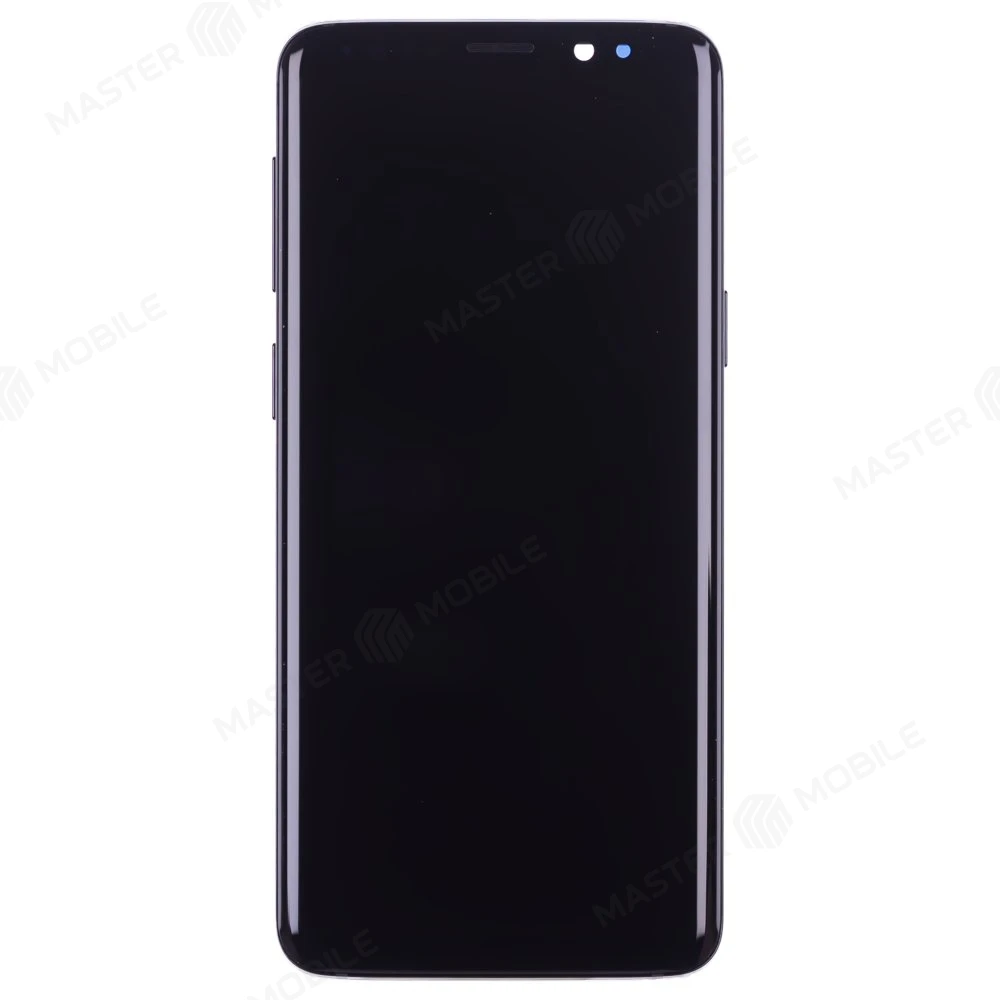 Дисплей для Samsung G960 Galaxy S9 + тачскрин (черный) (в рамке) (ORIG100) (возможен дефект ЛКП) фото №1