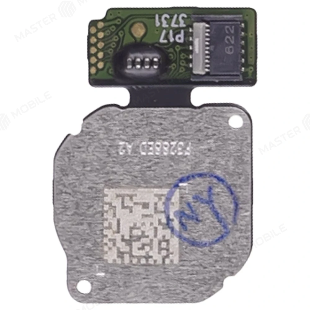 Шлейф для Huawei Nova 2i (RNE-L21) / Mate 10 Lite (RNE-L01) с комп. + сканер отпечатка пальца (белый)  фото №2