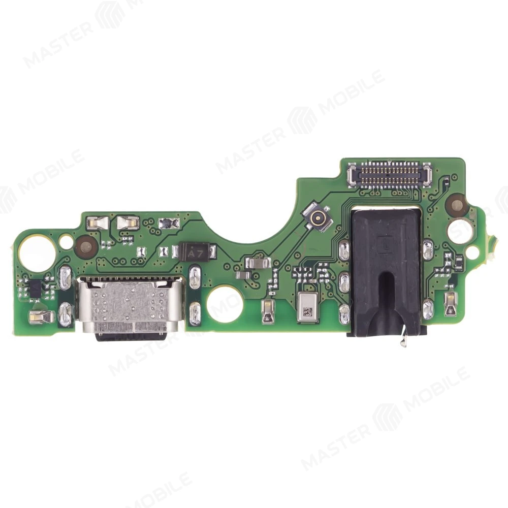 Нижняя плата для Tecno Spark 20 (KJ5) с комп. + разъем зарядки + микрофон фото №1