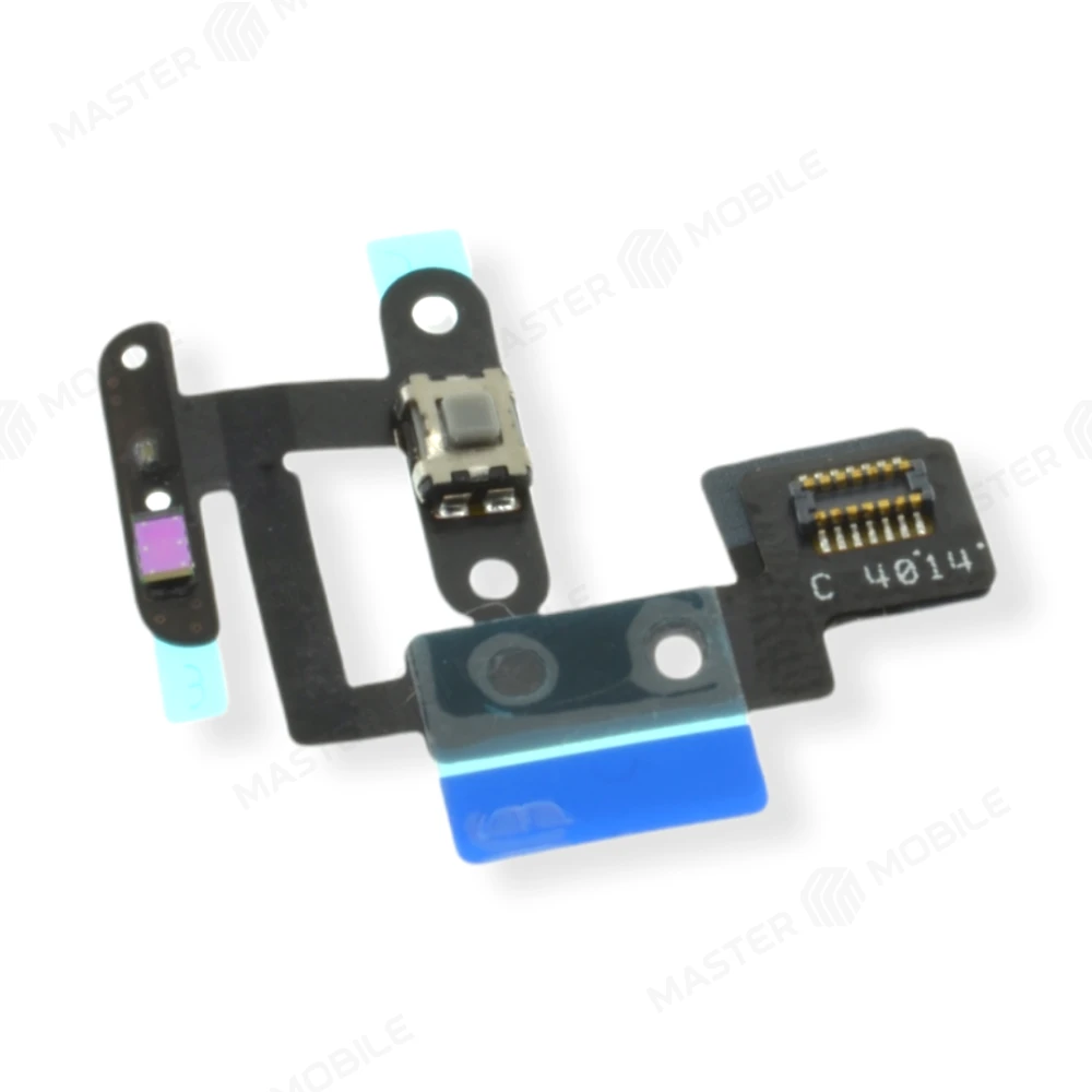 Шлейф для Apple iPad Air 2 (A1566/A1567) с комп. (на кнопку включения) + микрофон (ORIG100) фото №1