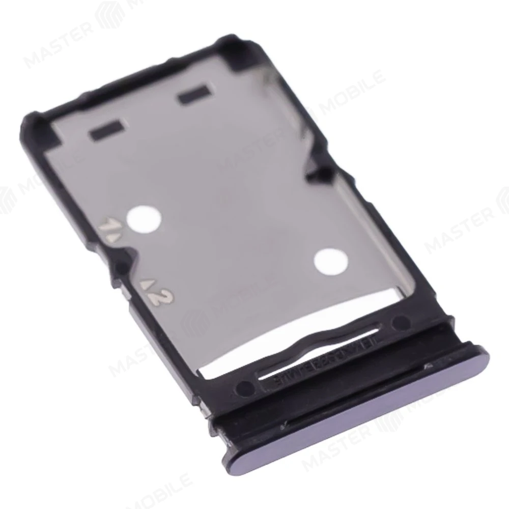 Держатель сим-карты для Tecno Camon 30 4G (CL6) (черный) фото №3