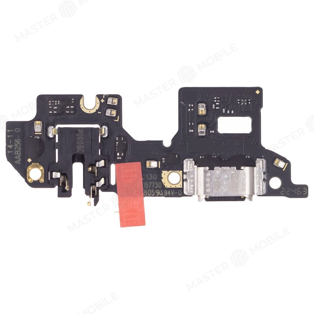 Нижняя плата для Realme 9 5G (RMX3474) с комп. + разъем зарядки + микрофон (ORIG100) фото №2