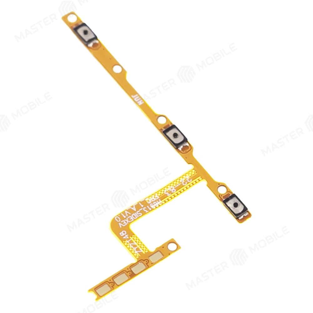 Шлейф для Tecno Spark 8P (KG7n) / Spark 8T (KG6p) с комп. (на кнопки громкости и кнопку включения) фото №3