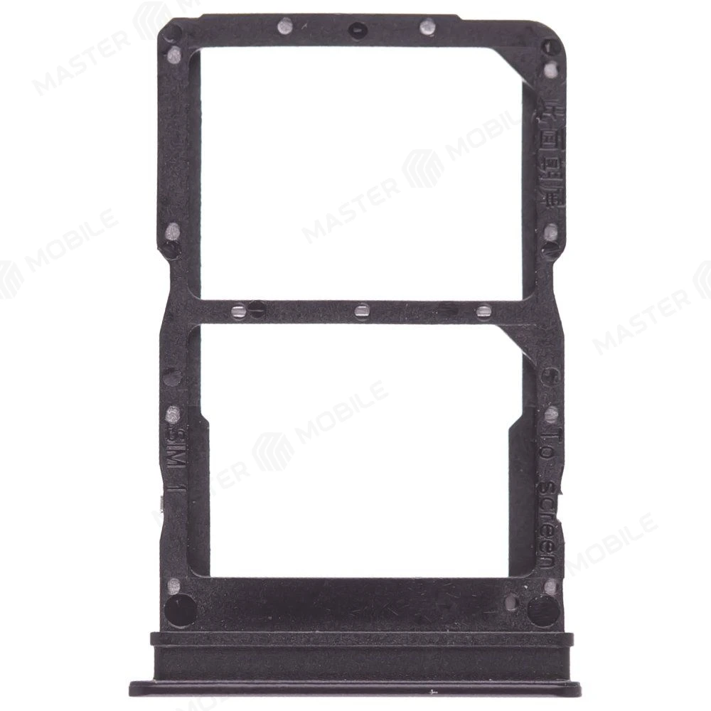 Держатель сим-карты для Huawei Honor X8c (ABR-LX1) (черный) фото №1