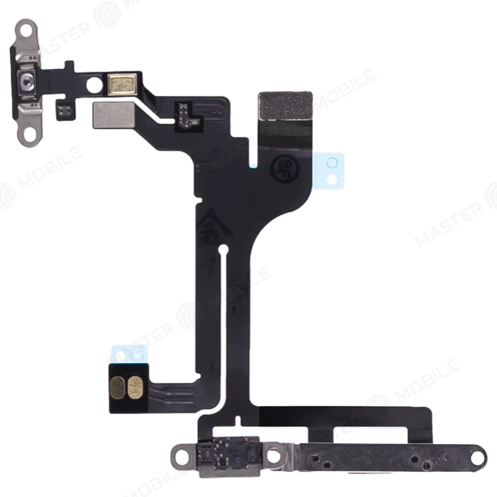 Шлейф для Apple iPhone 5c с комп. (на кнопку включения и кнопки громкости) + микрофон  фото №2