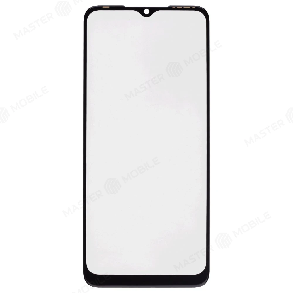 Стекло модуля для Tecno Spark 7 (KF6N) + OCA (черный)  фото №1