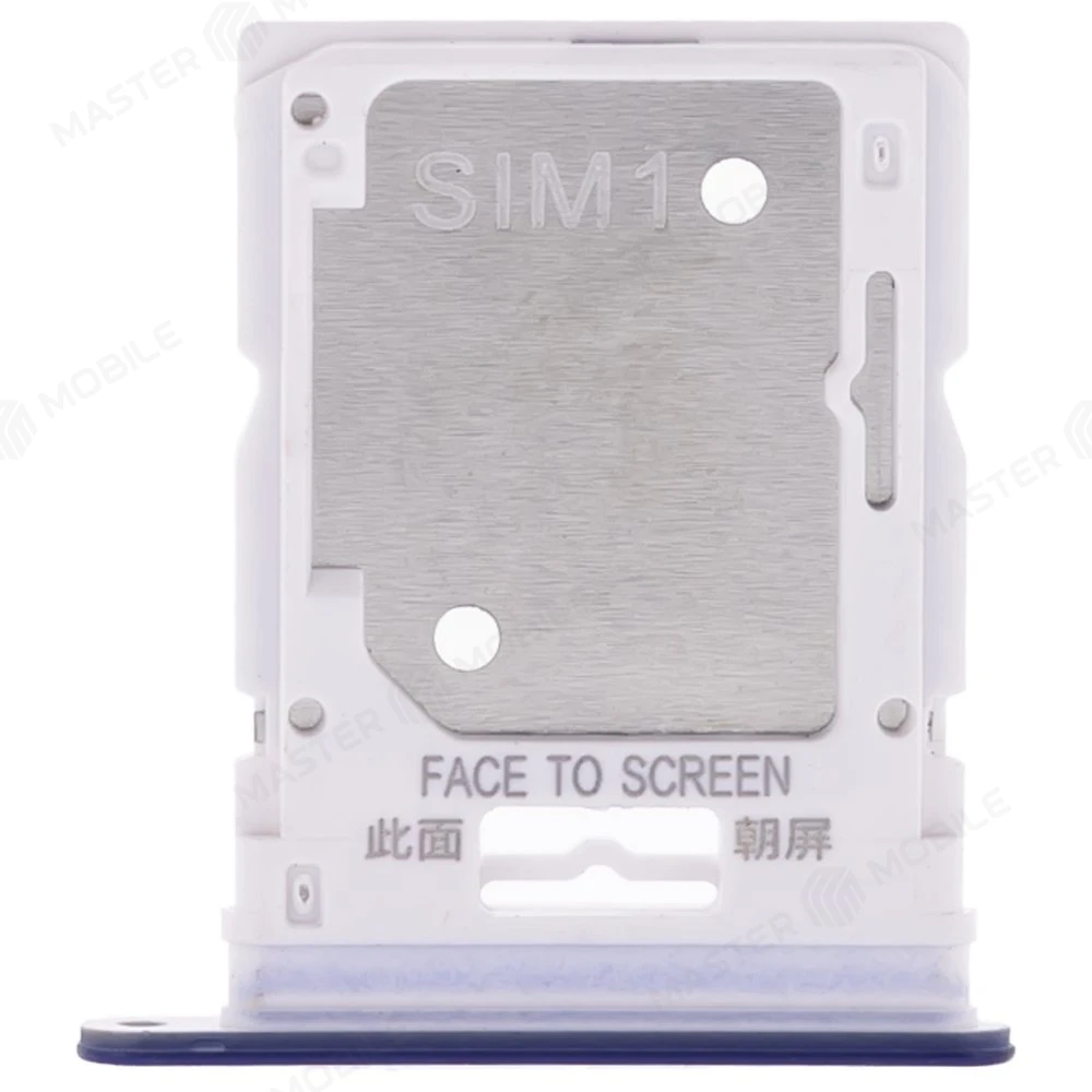 Держатель сим-карты для Xiaomi Redmi Note 11 Pro 4G (2201116TG) / Redmi Note 11 Pro 5G (2201116SG) (голубой) фото №1