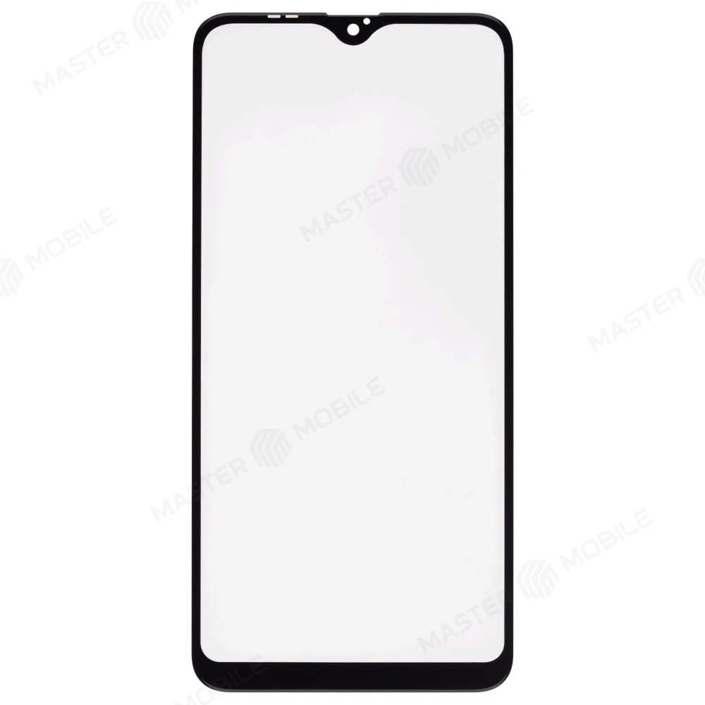 Стекло модуля для Samsung A105 Galaxy A10 / M105 Galaxy M10 + OCA (черный)  фото №1