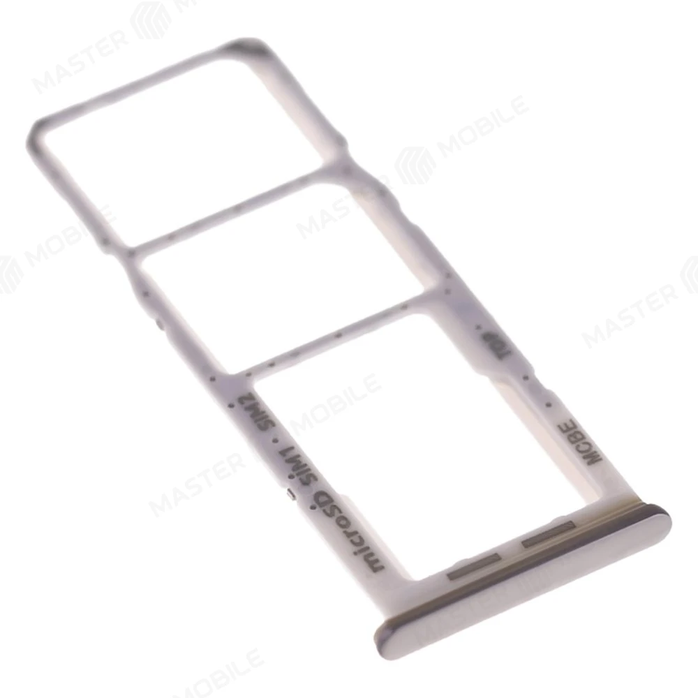 Держатель сим-карты для Samsung M325 Galaxy M32 (серебристый) фото №3