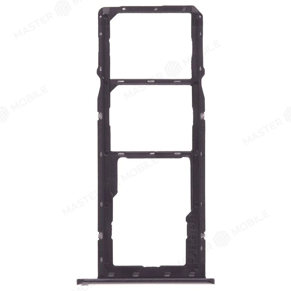 Держатель сим-карты для Huawei Y7 2019 (DUB-LX1) / Y7 Pro 2019 (DUB-LX2) (черный) фото №2