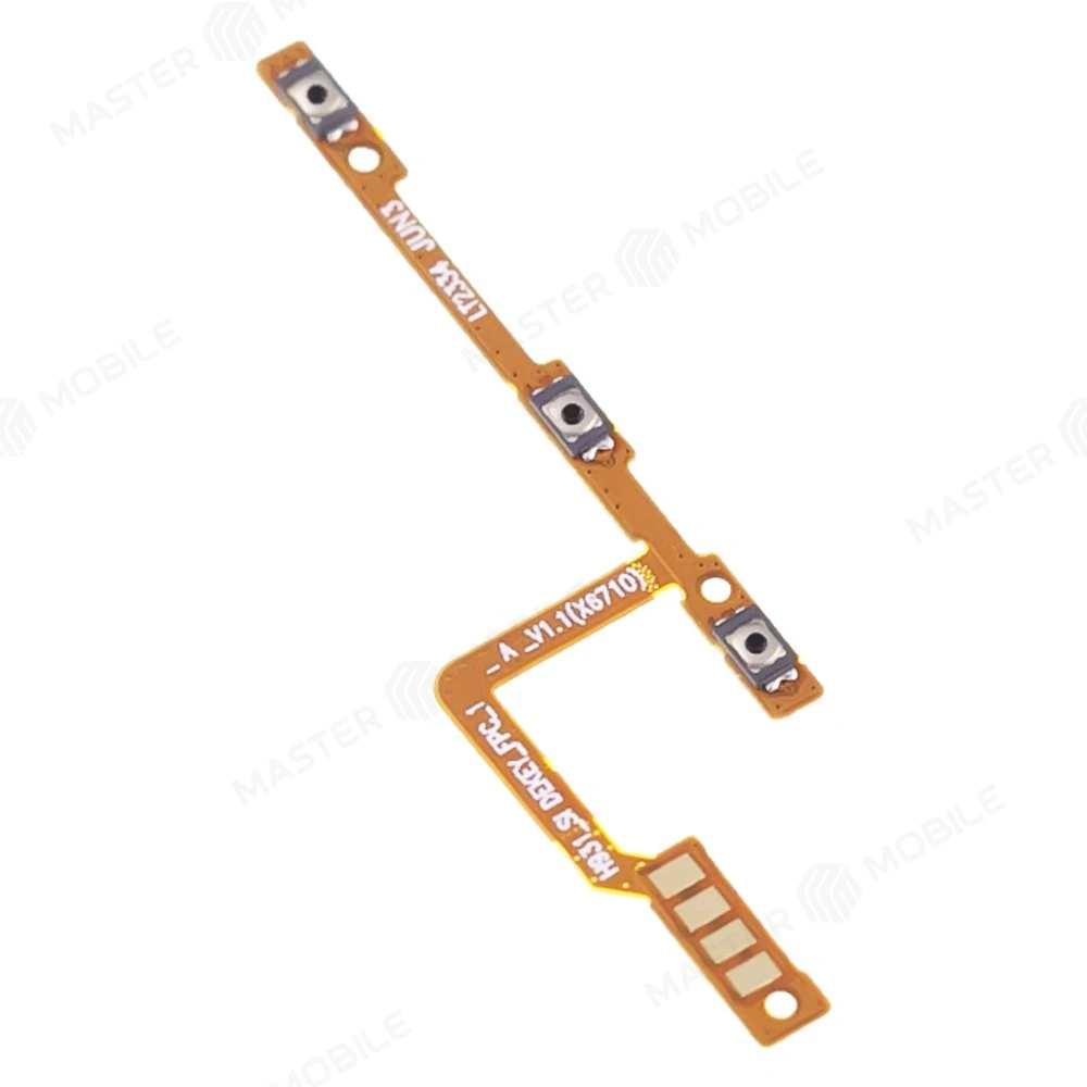 Шлейф для Tecno Camon 20 Pro 5G (CK8n) / Infinix Note 30 VIP (X6710) с комп. (на кнопку включения и кнопки громкости)  фото №3