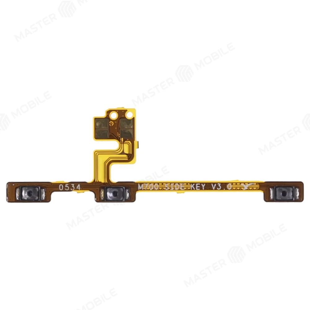 Шлейф для Xiaomi Poco X3 / Poco X3 NFC (M2007J20CG) / Poco X3 Pro (M2102J20SG) с комп. (на кнопку включения и кнопки громкости)  фото №1