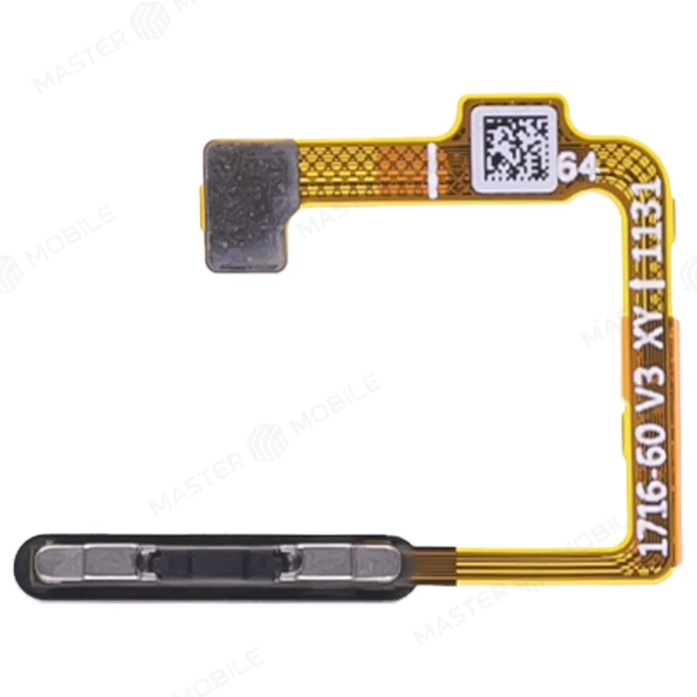 Шлейф для Xiaomi Black Shark 4 (SHARK PRS-H0) / 4 Pro (SHARK PAR-H0) с комп. + сканер отпечатка пальца (серый)  фото №2