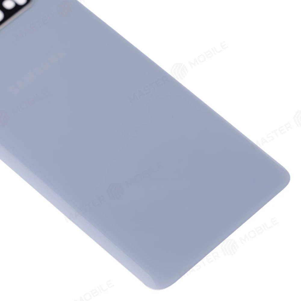 Задняя крышка для Samsung G973 Galaxy S10 (белый) (в сборе со стеклом камеры) фото №4