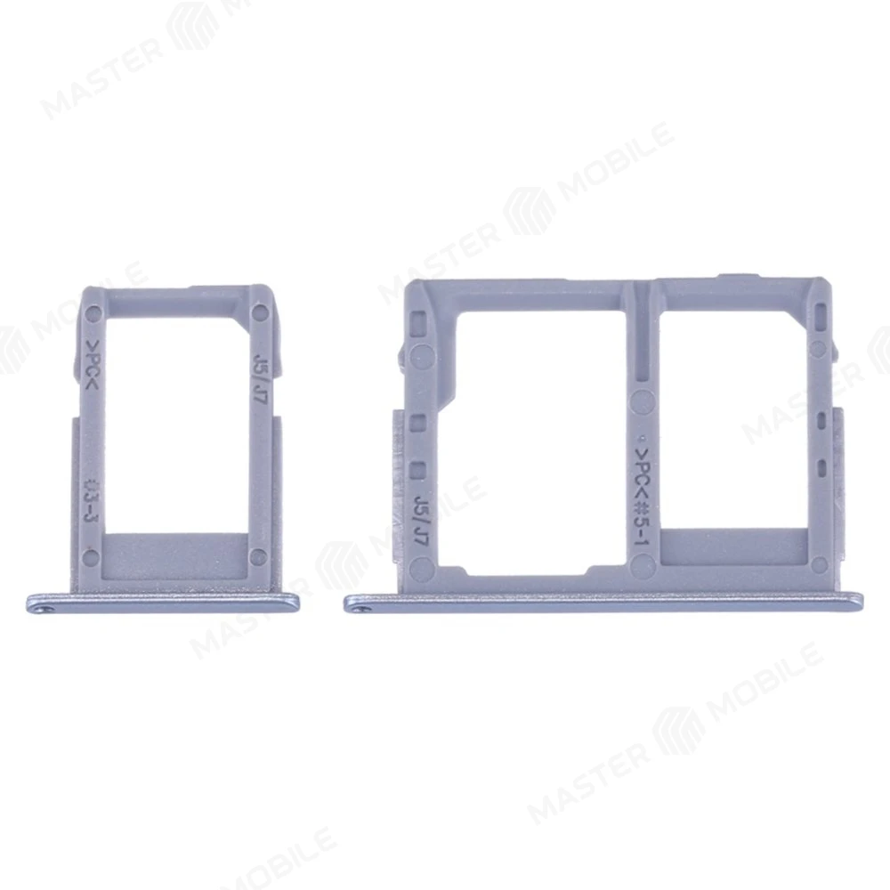 Держатель сим-карты для Samsung J330 Galaxy J3 (2017) / J530 Galaxy J5 (2017) / J730 Galaxy J7 (2017) (синий) фото №1