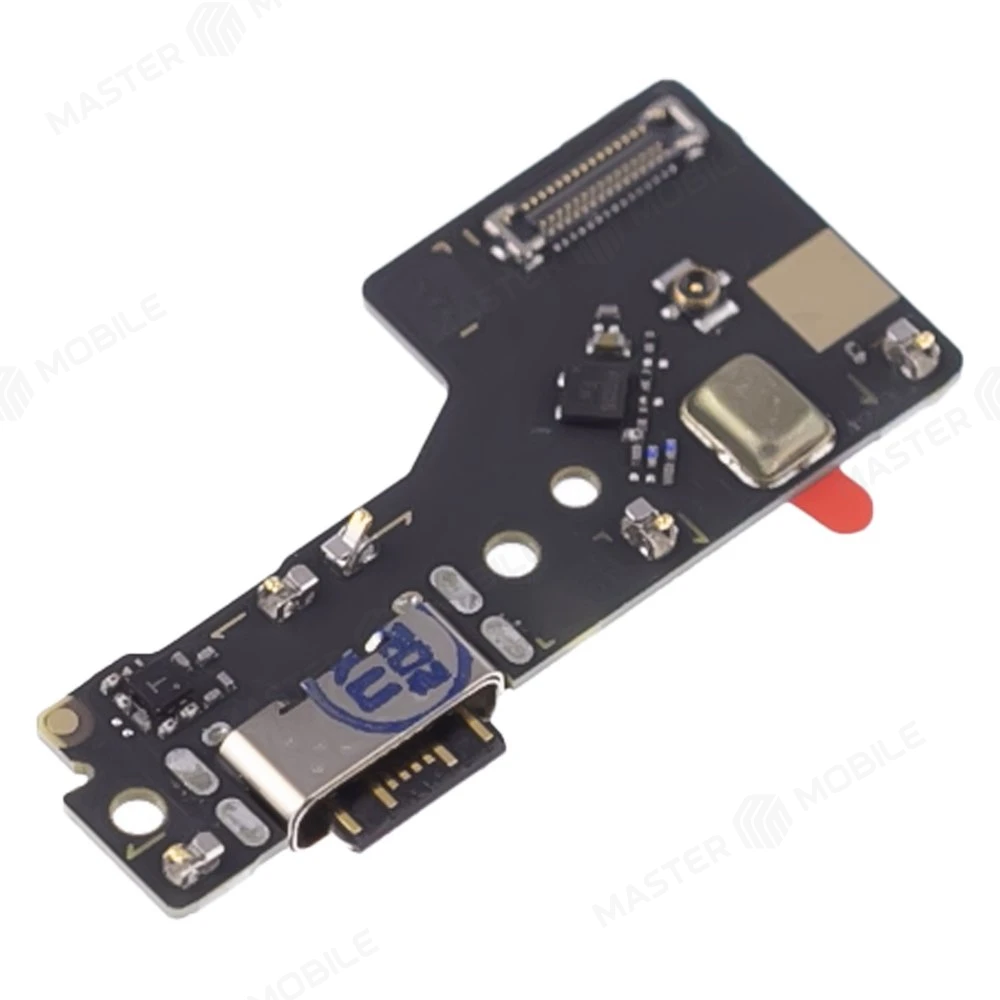 Нижняя плата для Xiaomi Poco M6 4G (2404АРC5FG) с комп. + разъем зарядки + микрофон (ORIG100)  фото №3