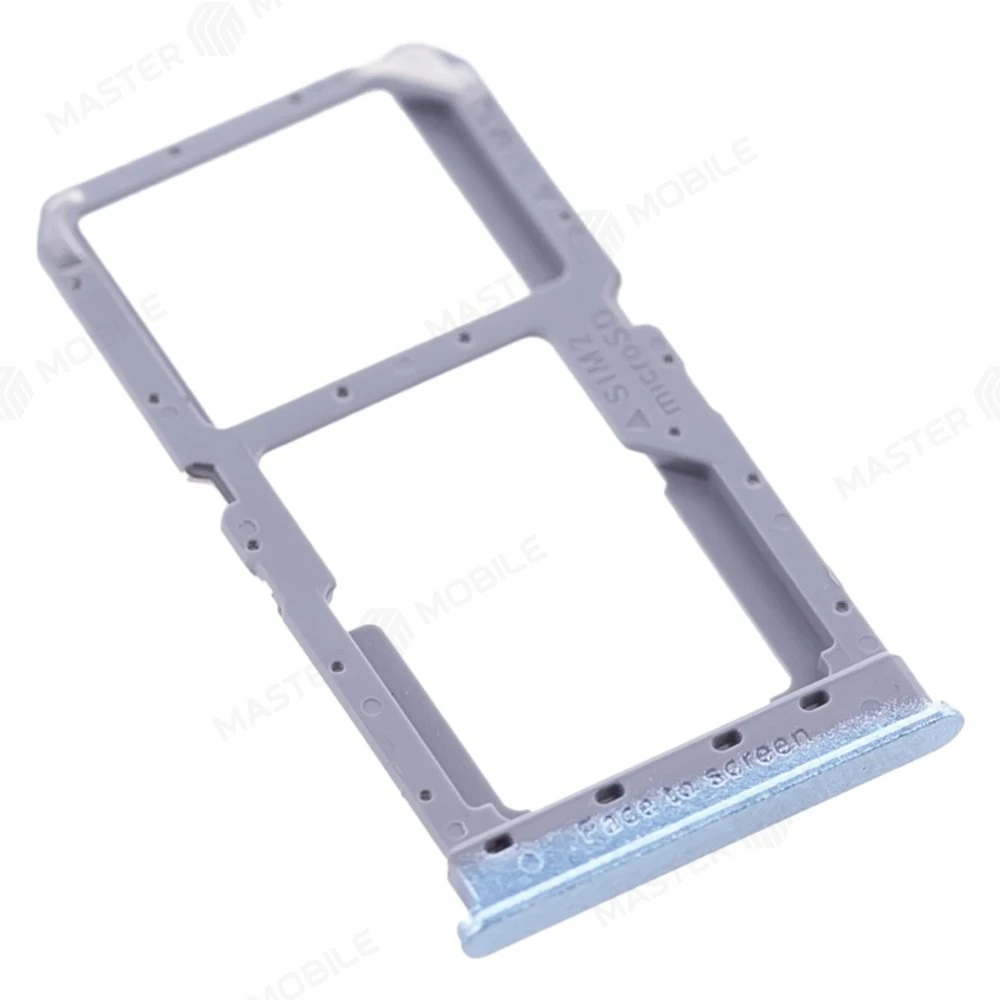 Держатель сим-карты для Realme 9 Pro (RMX3472) (синий) фото №3