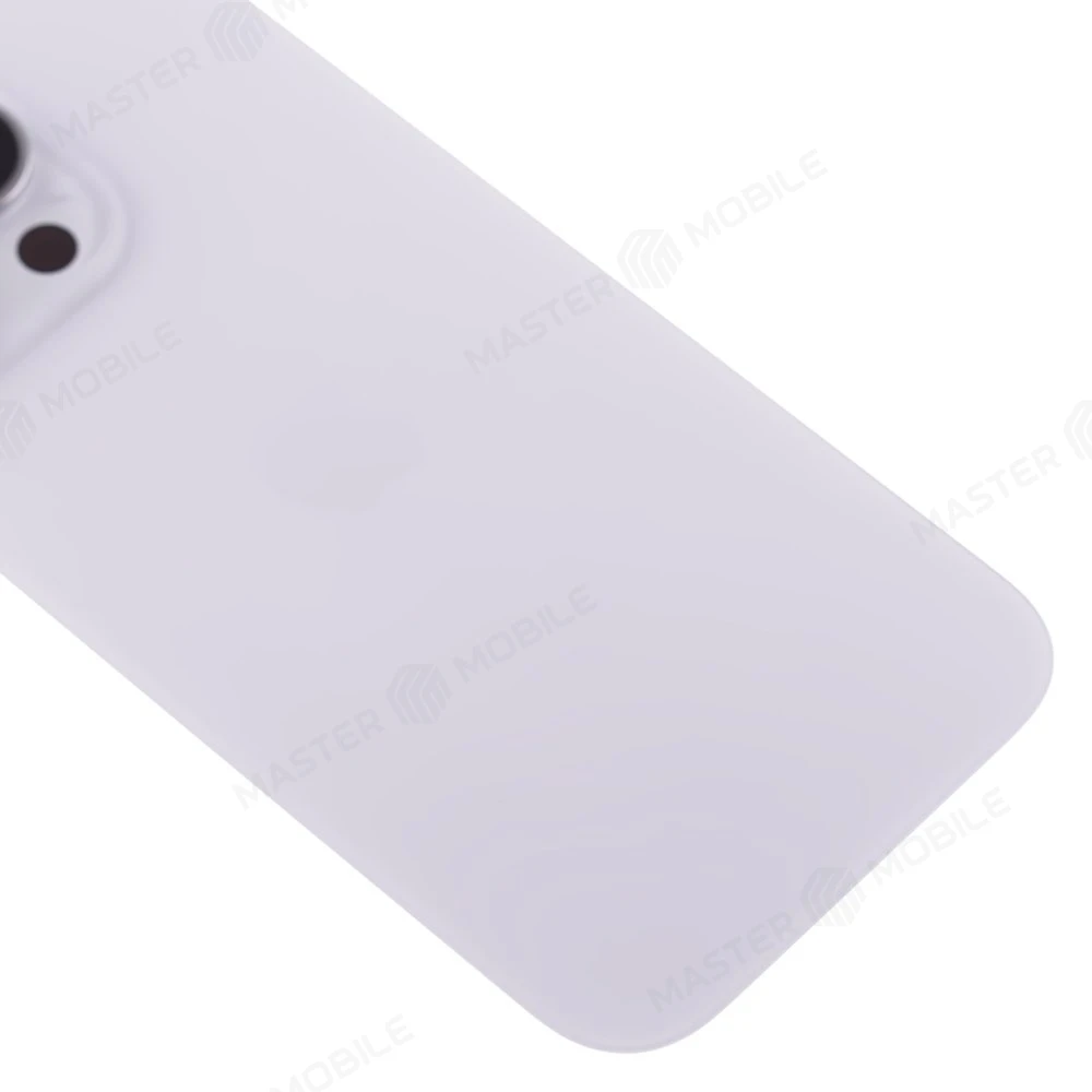 Задняя крышка для Apple iPhone 16 Pro (белый) (в сборе) (с разбора) (ORIG100) (возможен дефект ЛКП)  фото №4