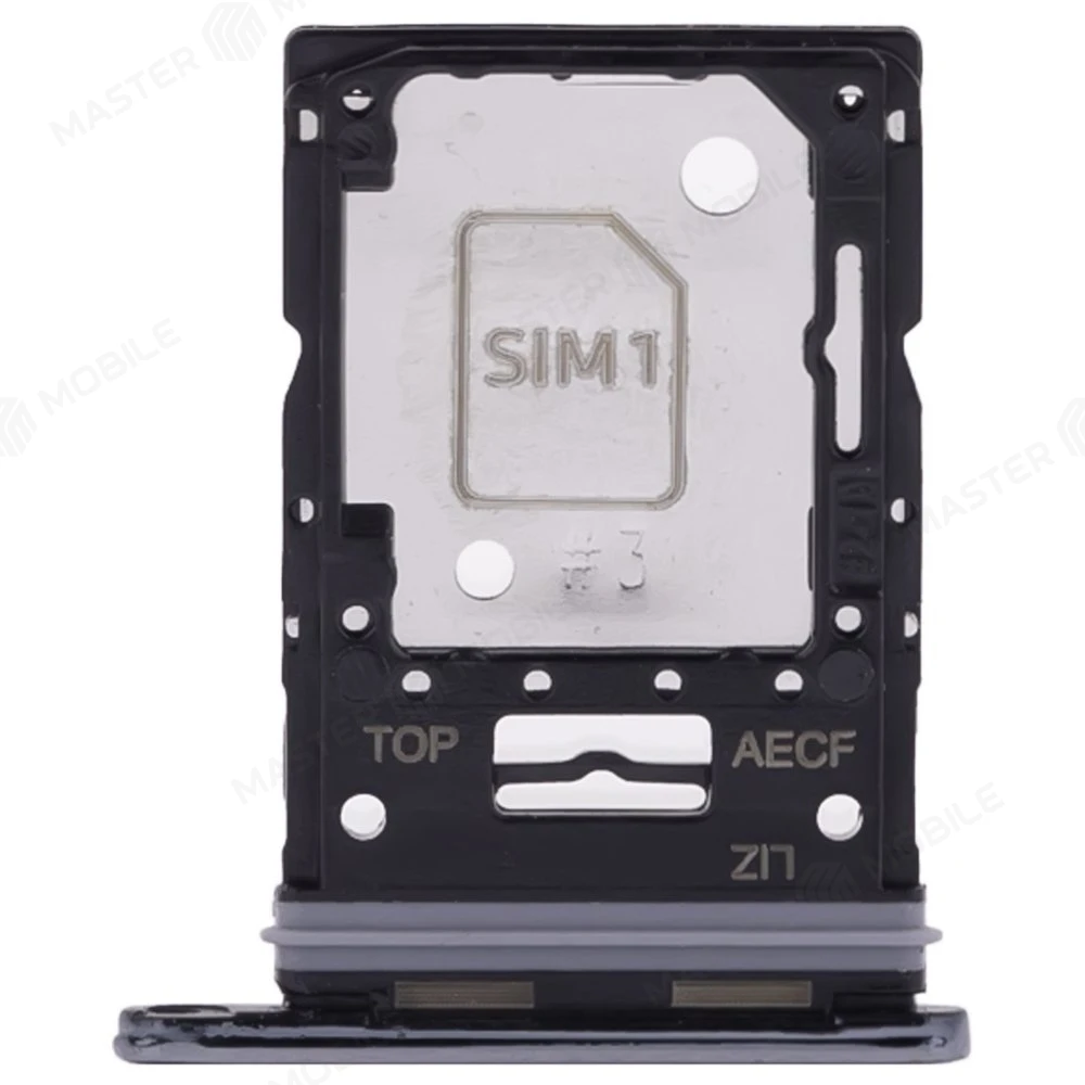 Держатель сим-карты для Samsung A536 Galaxy A53 5G (черный) фото №1