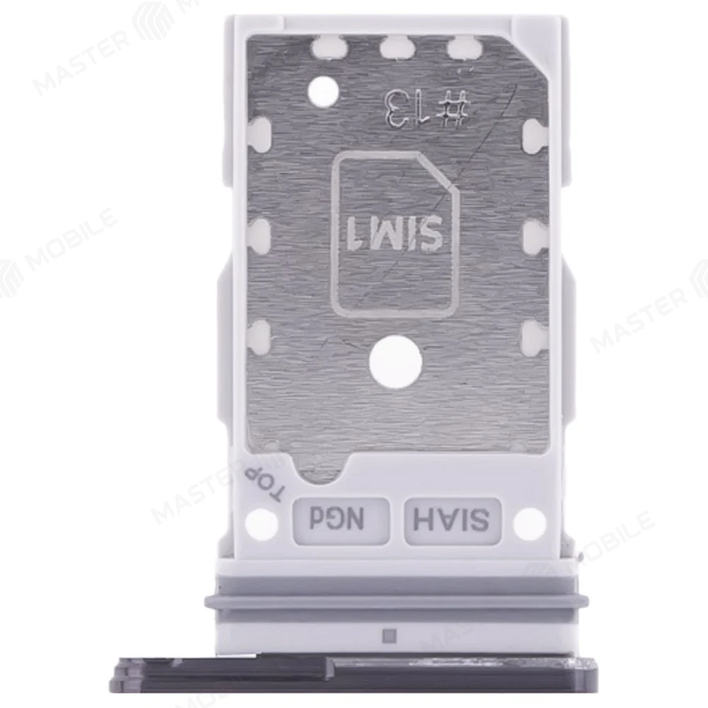 Держатель сим-карты для Samsung S908 Galaxy S22 Ultra (черный) фото №1